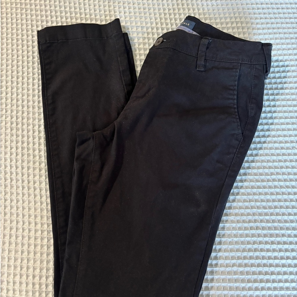 Aeropostale Men's Skinny Navy Chinos